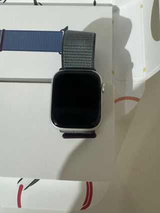 Apple Watch Serie 9 45mm Plata/Azul Marino