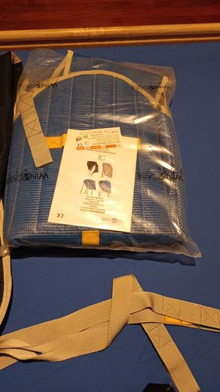 Tres arneses ortopédicos para grúa de movilidad