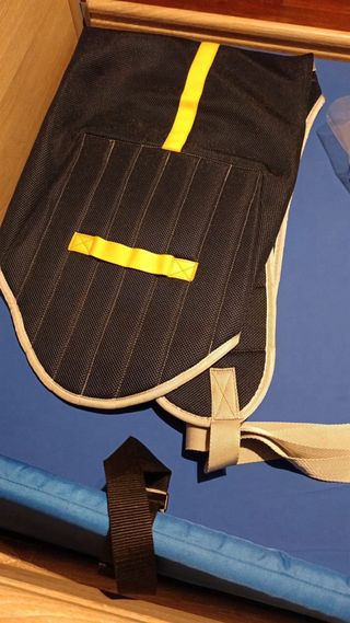 Tres arneses ortopédicos para grúa de movilidad