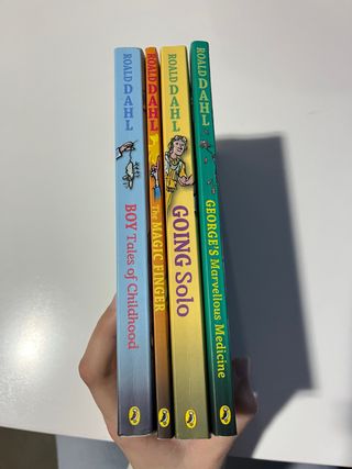 Pack 4 libros Roald Dahl
