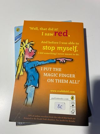 Pack 4 libros Roald Dahl