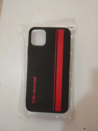 Custodia iPhone 11 Pro Max AMG Rosso/Nero