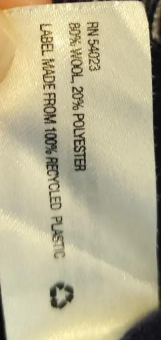 Maglione donna Gap blu e bianco a quadri