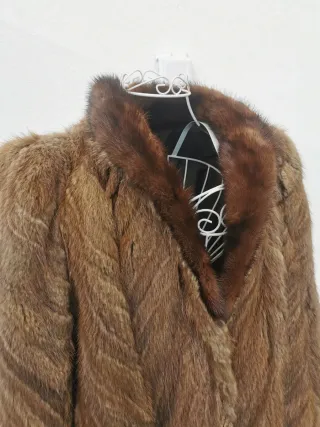 Chaquetón tres cuartos de mujer,