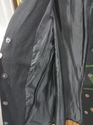 Abrigo MIA DOLCE bordado flores