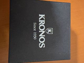 Reloj Kronos Cuarzo Negro