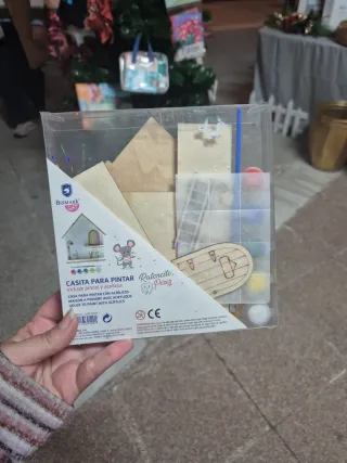 Casita para pintar Ratón Pérez