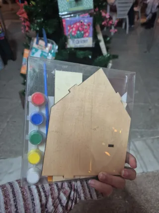 Casita para pintar Ratón Pérez