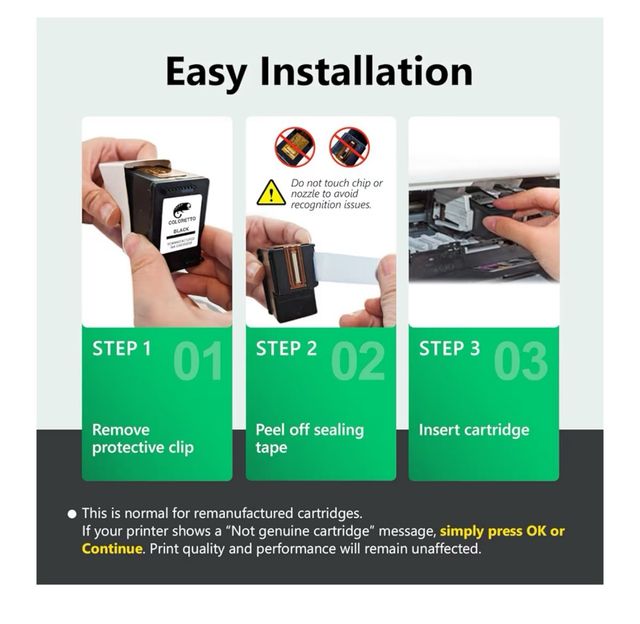 2 Cartucce d'Inchiostro COLORETTO 575XL 576XL