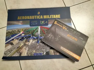 Calendari Aeronautica Militare 2024 e 2025