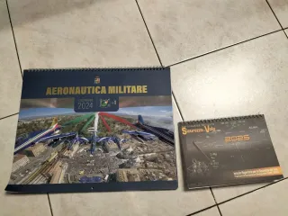 Calendari Aeronautica Militare 2024 e 2025