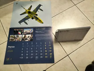 Calendari Aeronautica Militare 2024 e 2025