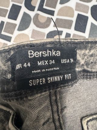 Lote 3 pantalones vaqueros desgastados