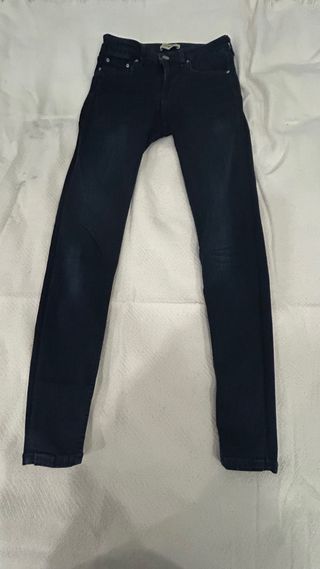 Jeans azul oscuro Zara woman premium talla 34