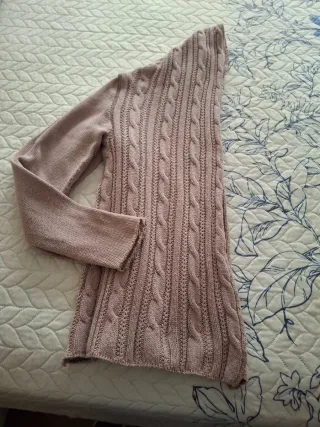 Rebeca rosa palo trenzada talla única