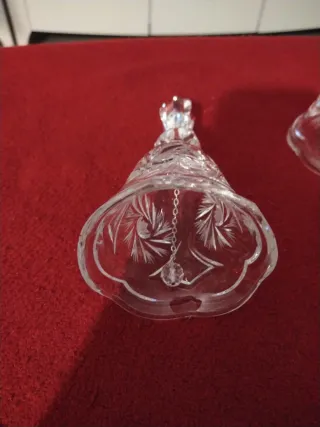 2 Campane di Cristallo 18 cm