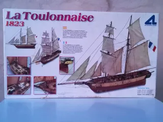 Maqueta Barco La Toulonnaise 1823 Artesania Latina