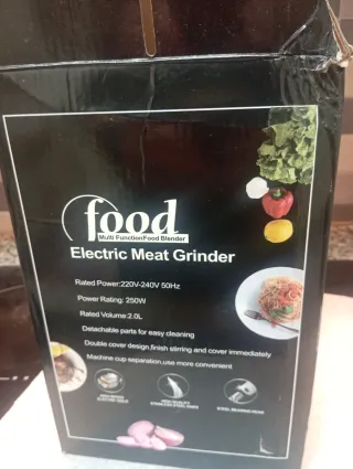 Picadora Molinillo Eléctrico Food 2L