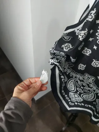 Top tipo pañuelo bandana