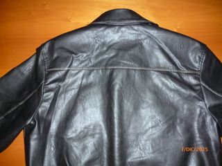 Giubbotto effetto pelle marrone taglia M