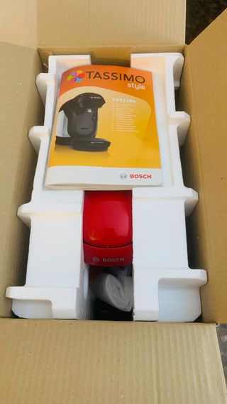 Cafetera Bosch Tassimo Style sin estrenar roja