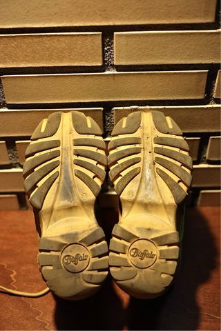 Zapatillas Buffalo Marrón Usadas