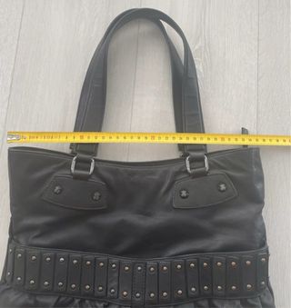 Bolso Tous Piel Negro Grande