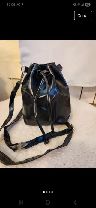 Bolso saco negro