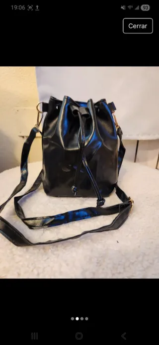 Bolso saco negro