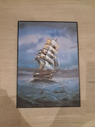 Cuadro del Sailing The WR Grace