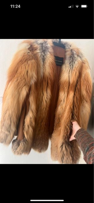 Pelliccia stupenda, pezzo unico