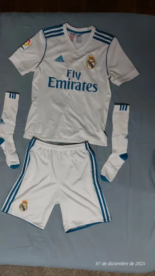 Conjunto Real Madrid Adidas Talla M Edad 12-13