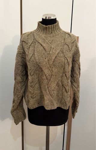 Maglione Franca Gualtieri lana mélange M