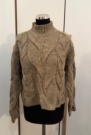 Maglione Franca Gualtieri lana mélange M