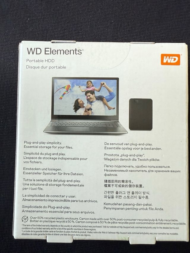 Disco Duro Externo WD Elements