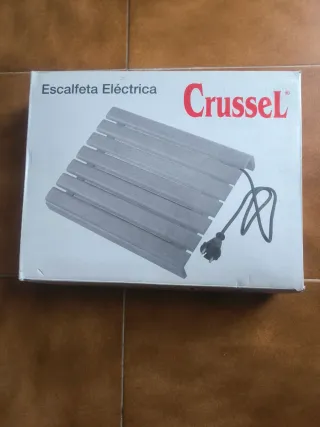 Calienta pies eléctrico madera