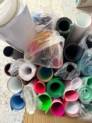 Lote Vinilo Textil Colores Surtidos POLI-TAPE turb