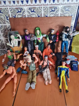 Lote Muñecos Geyper + Accesorios