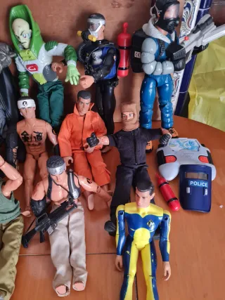 Lote Muñecos Geyper + Accesorios