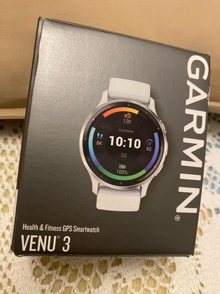 Smartwatch Garmin Venu 3 Grigio/Bianco