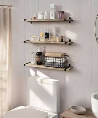 Estantería madera Gronda 60cm (3 uds)