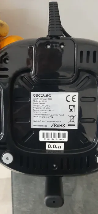 Cecofry Compact 2000 Cecotec Freidora Aire