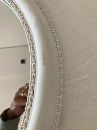 Specchio da parete motivo floreale