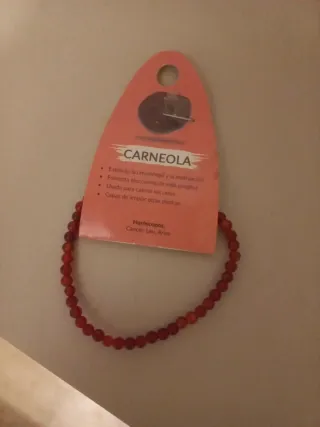 Pulsera de Carniola Roja