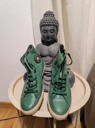 Zapatillas Converse Altas Verdes