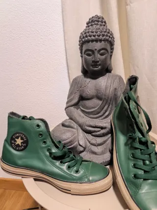 Zapatillas Converse Altas Verdes