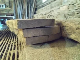 Tablones de madera de carballo