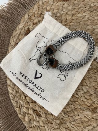 Pulsera Acero Calaveras Usada