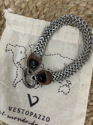 Pulsera Acero Calaveras Usada