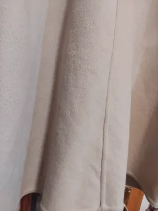 Chaquetón mujer color camel tallaL/XL.